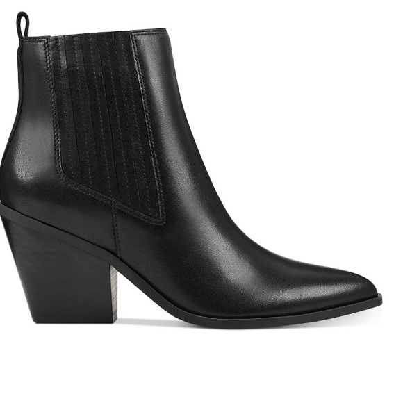 Nine West Shoes - Nine West Lexa Leather Pointed Toe Ankle Boots